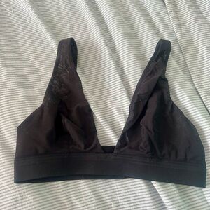 Aerie SMOOTHEZ Mesh Plunge Bralette